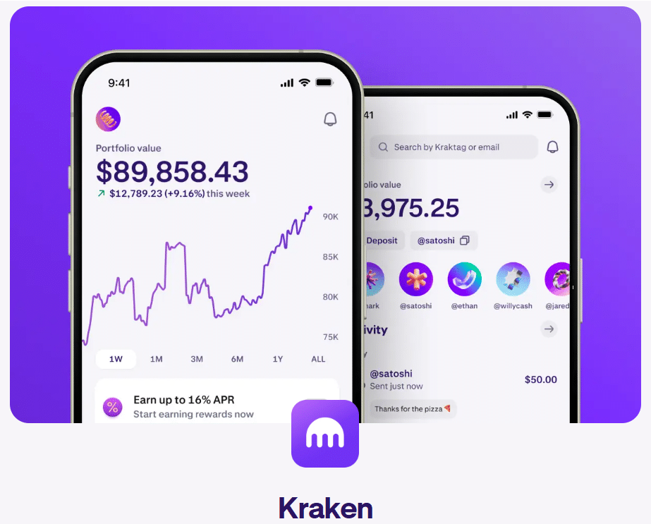 Kraken mobile App