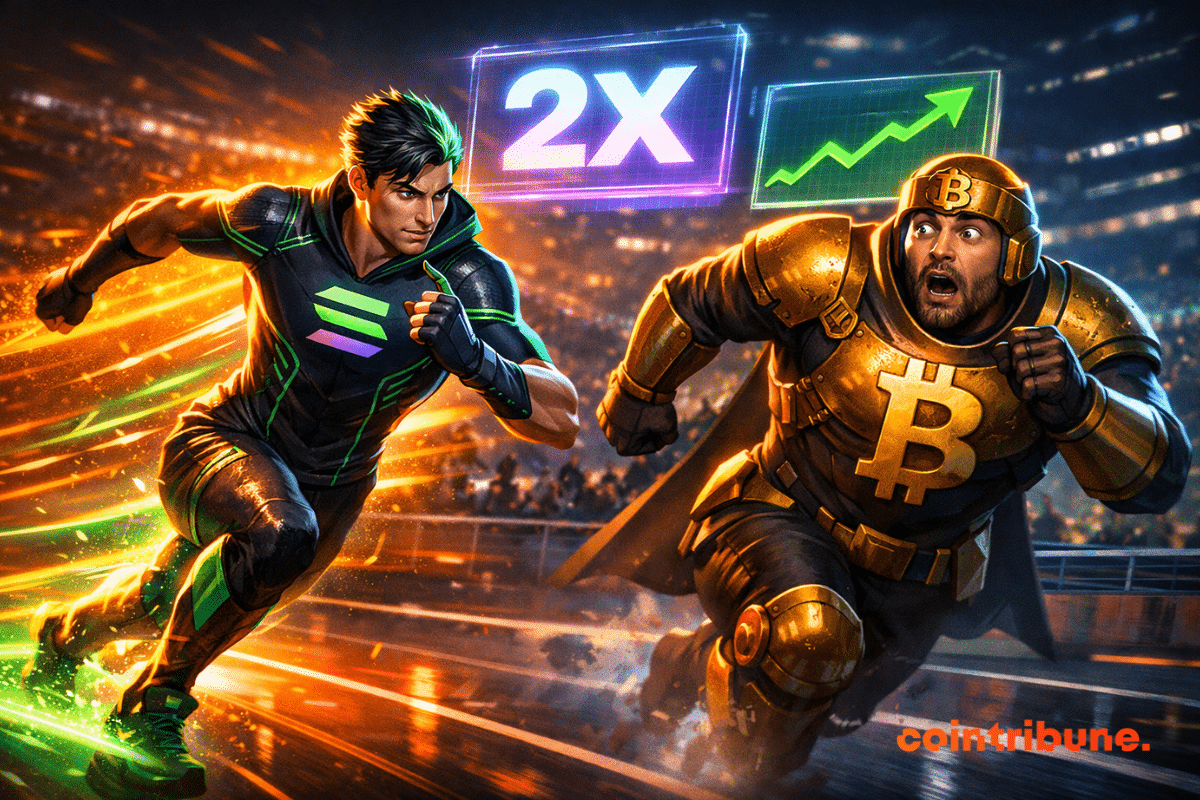 Crypto : Solana pourrait doubler Bitcoin cette année