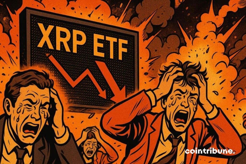 Les ETF XRP qui sortent massivement, les investisseurs crypto sont fous.