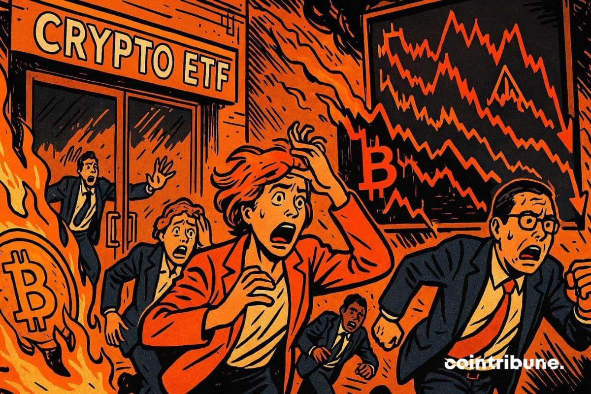 Crypto ETFs Record $1.82 Billion in Withdrawals Amid Market Decline