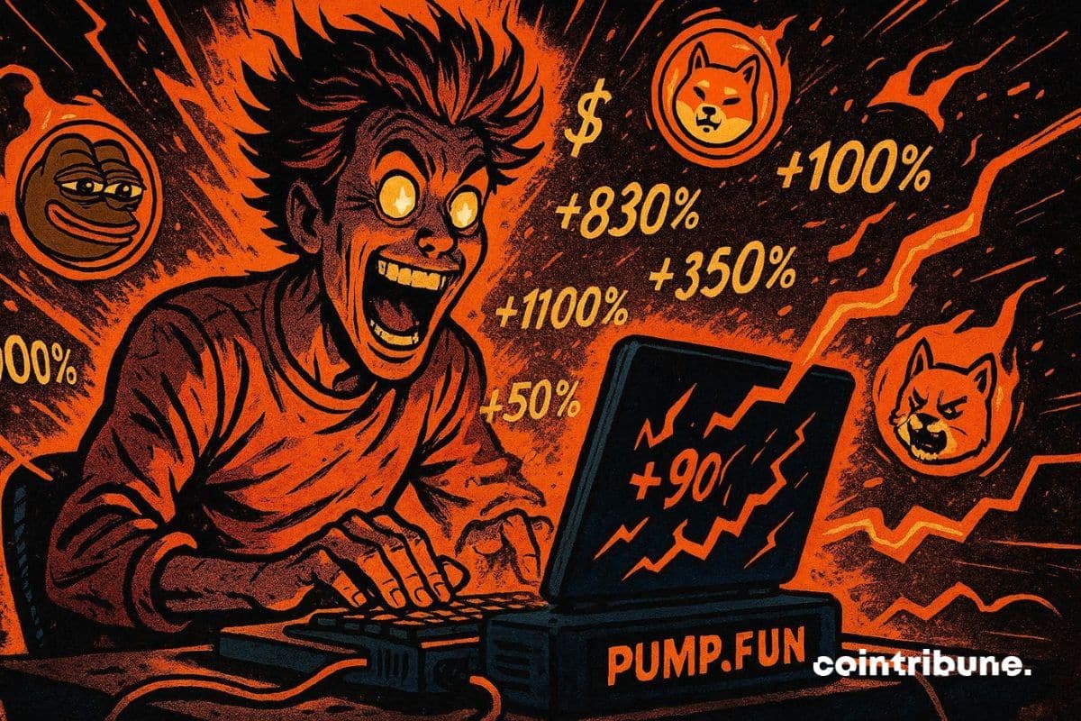Crypto : Pump.fun bat des records avec l’explosion des memecoins Solana