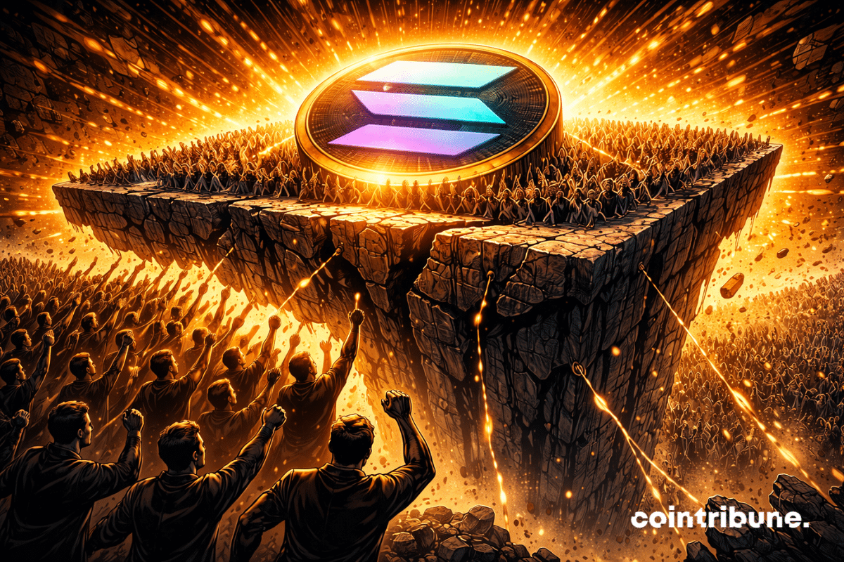 Crypto : Solana attire 8 millions d’investisseurs… mais le prix pourrait s’effondrer   