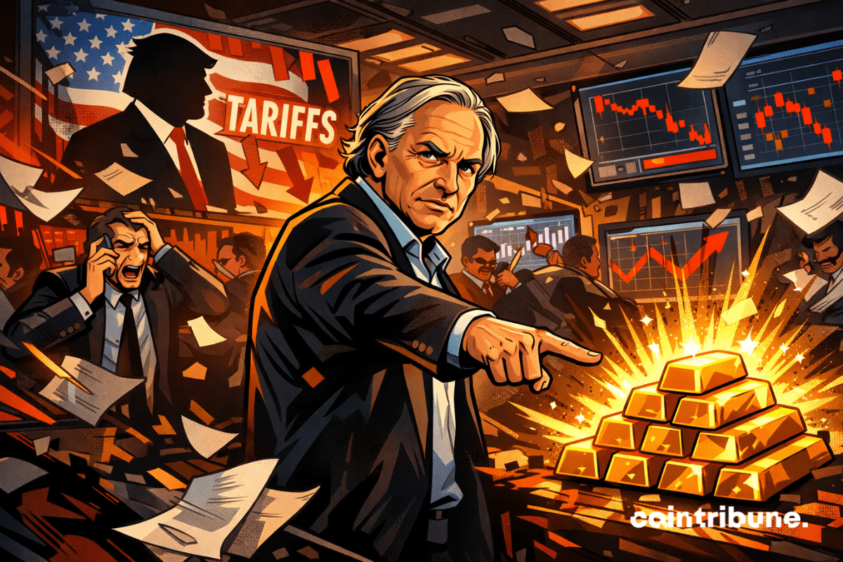 Dalio alerte sur les risques de marché face aux tarifs de Trump et mise sur un rallye de l’or