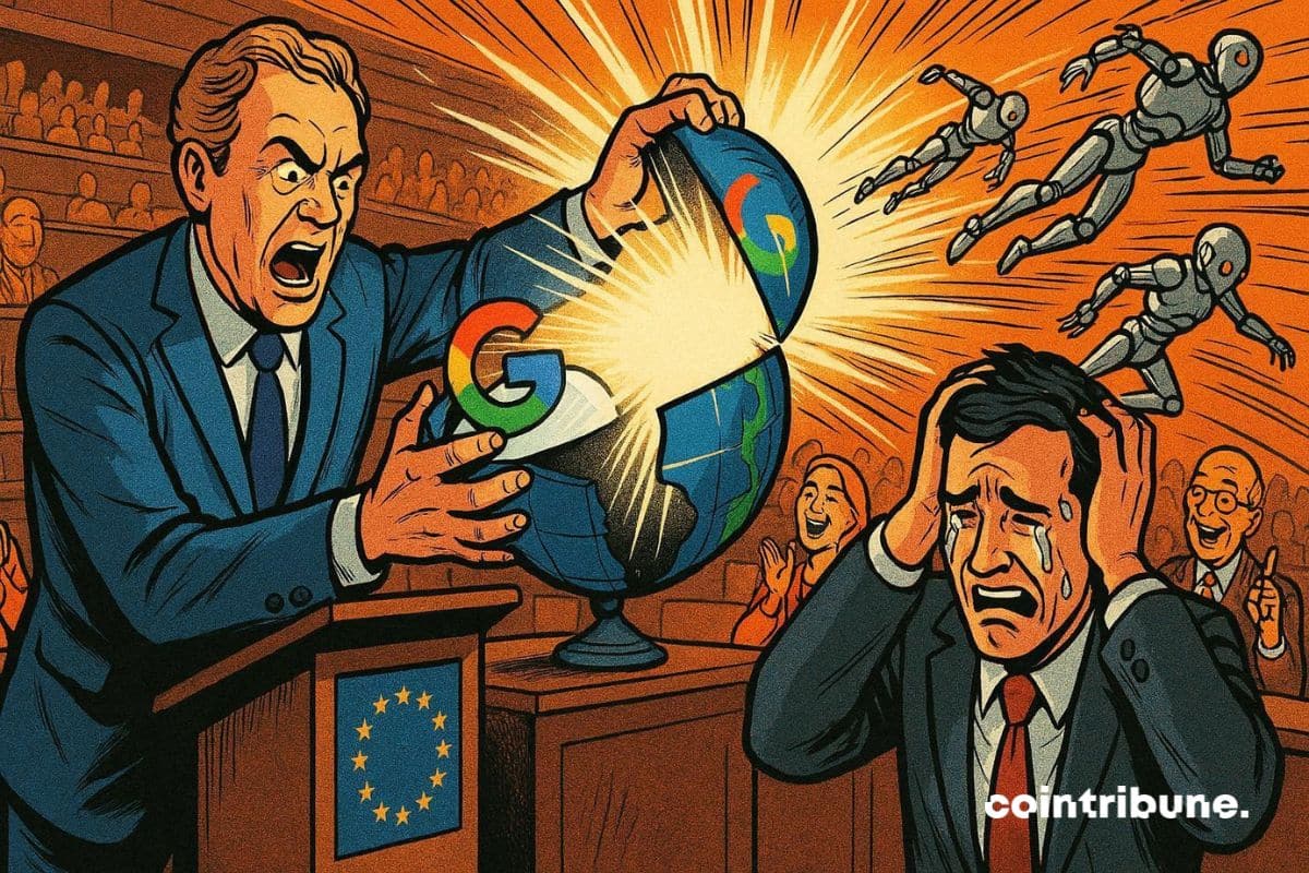 Un représentant de l’UE qui force Google à ouvrir Android aux IA concurrentes.