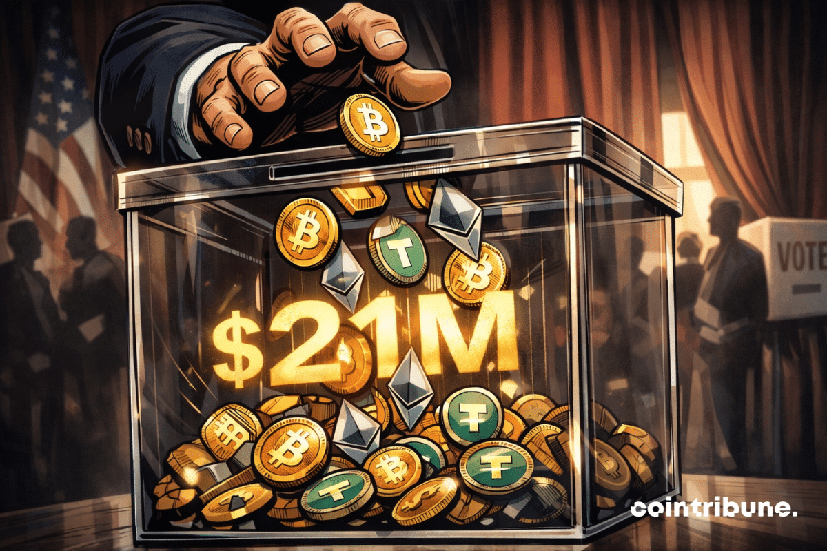 Midterms US : Crypto Giants Bet Big on Trump