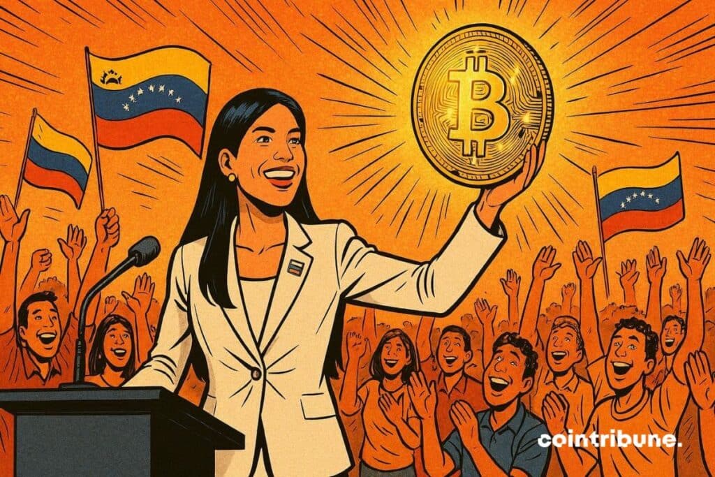 La pro-Bitcoin Machado se perfila para asumir el liderazgo de Venezuela tras la caída de Maduro.