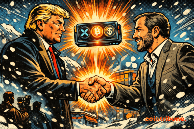 Davos 2026 : Trump Chooses to Ally with Ripple to Carry his Crypto ...
