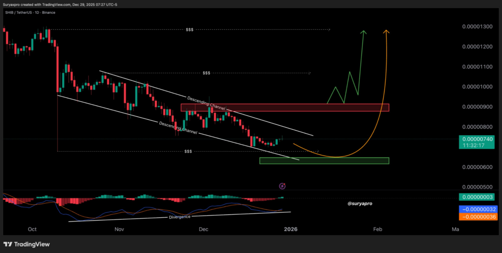 Shiba Inu (SHIB) Price Movement