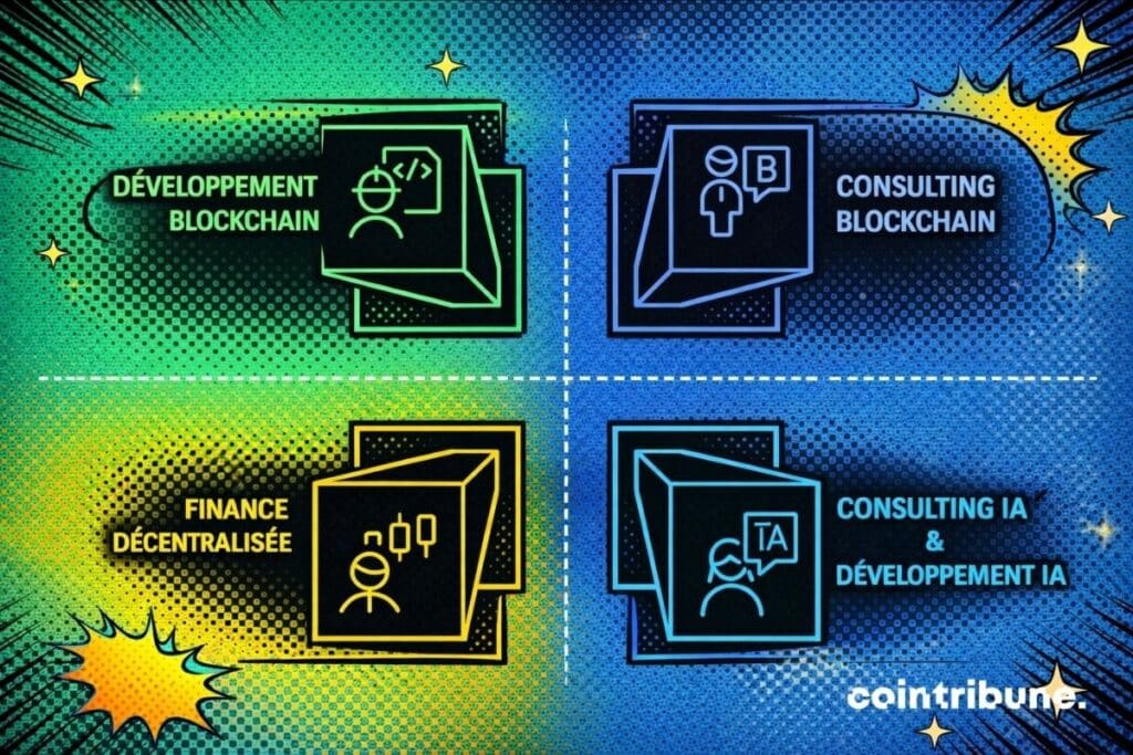 Les cinq parcours de formation proposés par l'école de formation en blockchain et IA Alyra