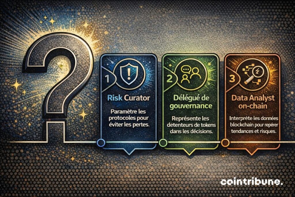 Quelques métiers spécifiques à la DeFi