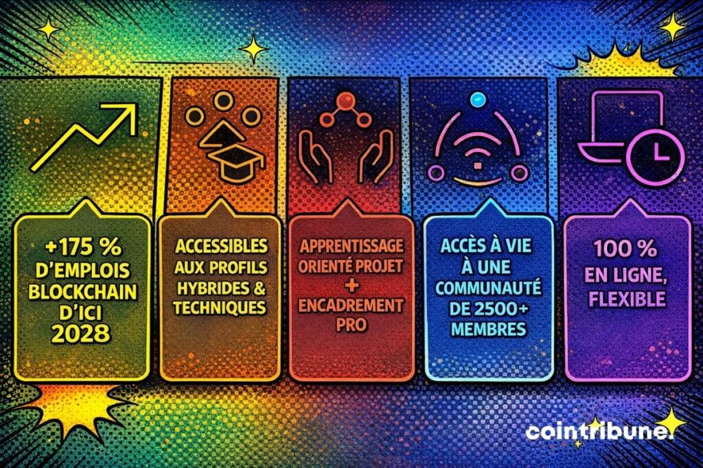 5 raisons de choisir une formation blockchain pour se reconvertir