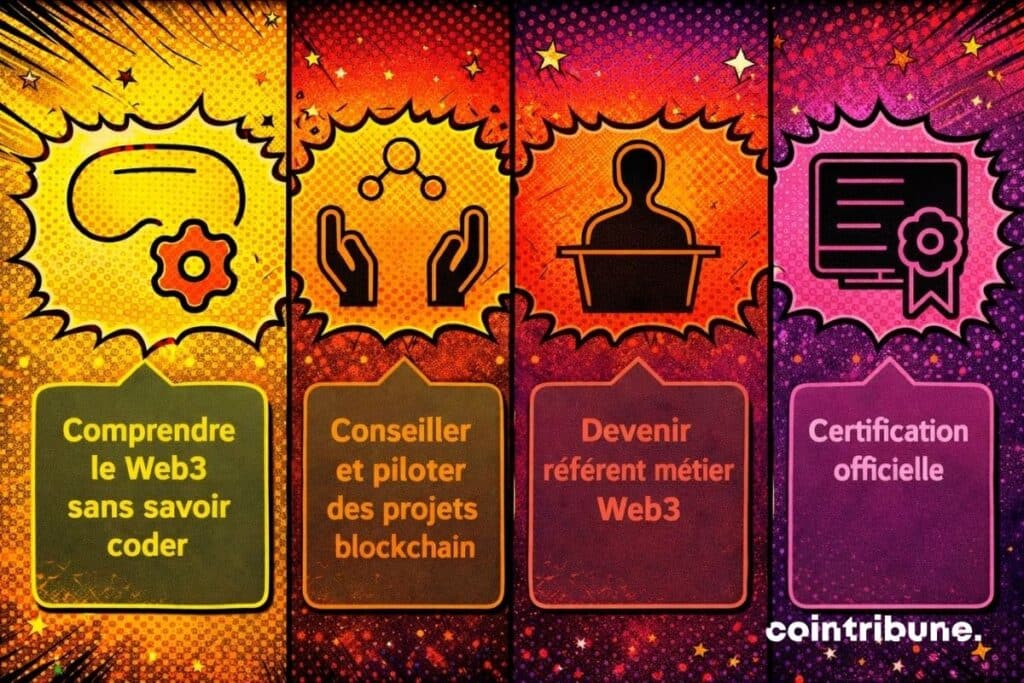 Ce que les parcours consulting et développement blockchain et IA d'Alyra offre aux apprenants