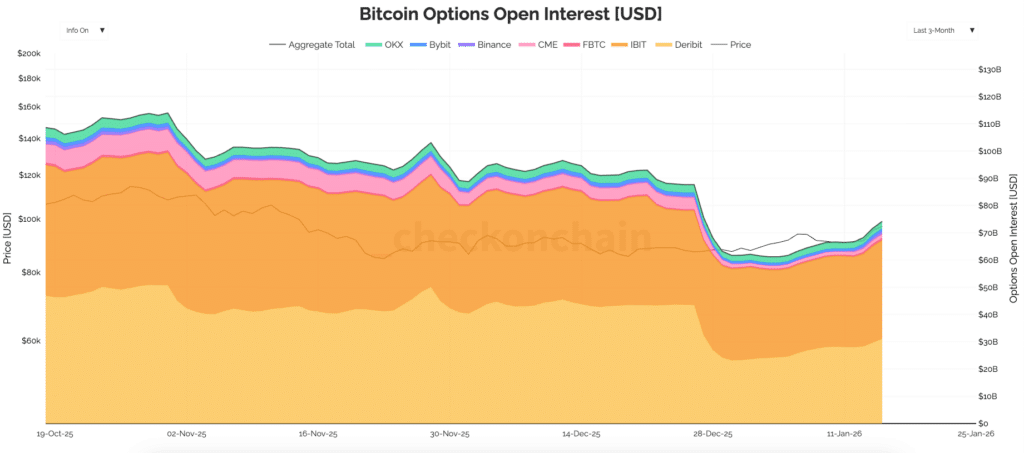 Bitcoin Options Open Interest (USD)