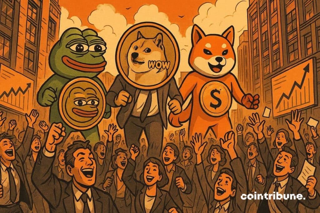 PEPE, Dogecoin and Shiba Inu are welcomed as heroes by memecoin traders.