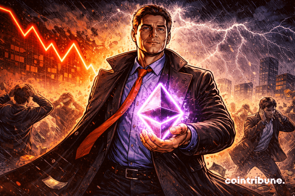 BitMine remains calm amid a market storm, championing Ethereum while financial panic rages around it.