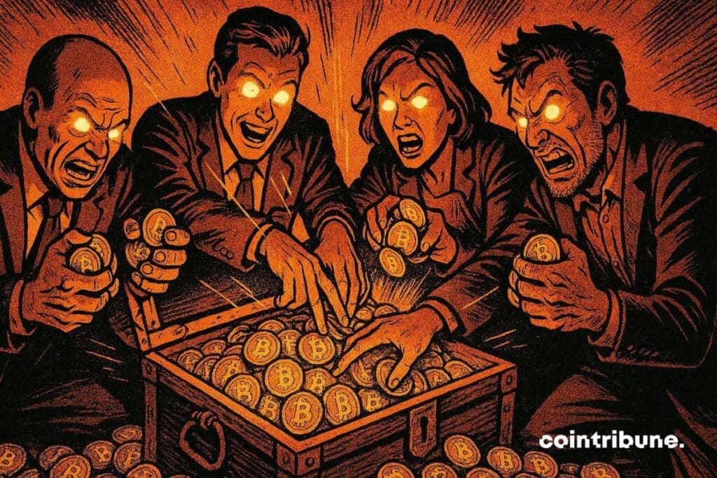 Os investidores Bitcoin que acumulam massa de BTC.