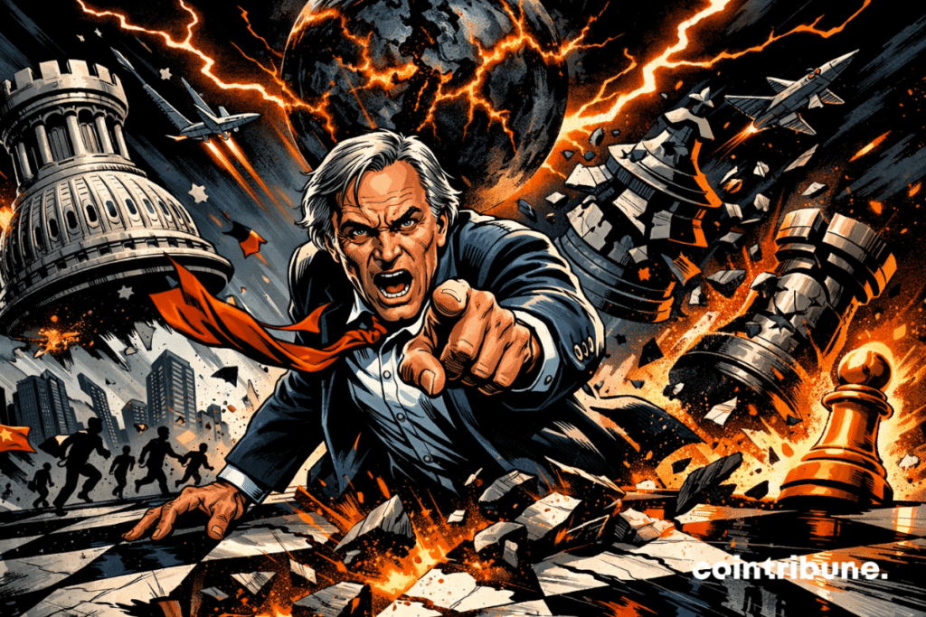 Diallo advierte sobre el colapso del orden mundial a medida que la geopolítica se hace añicos como un tablero de ajedrez roto.