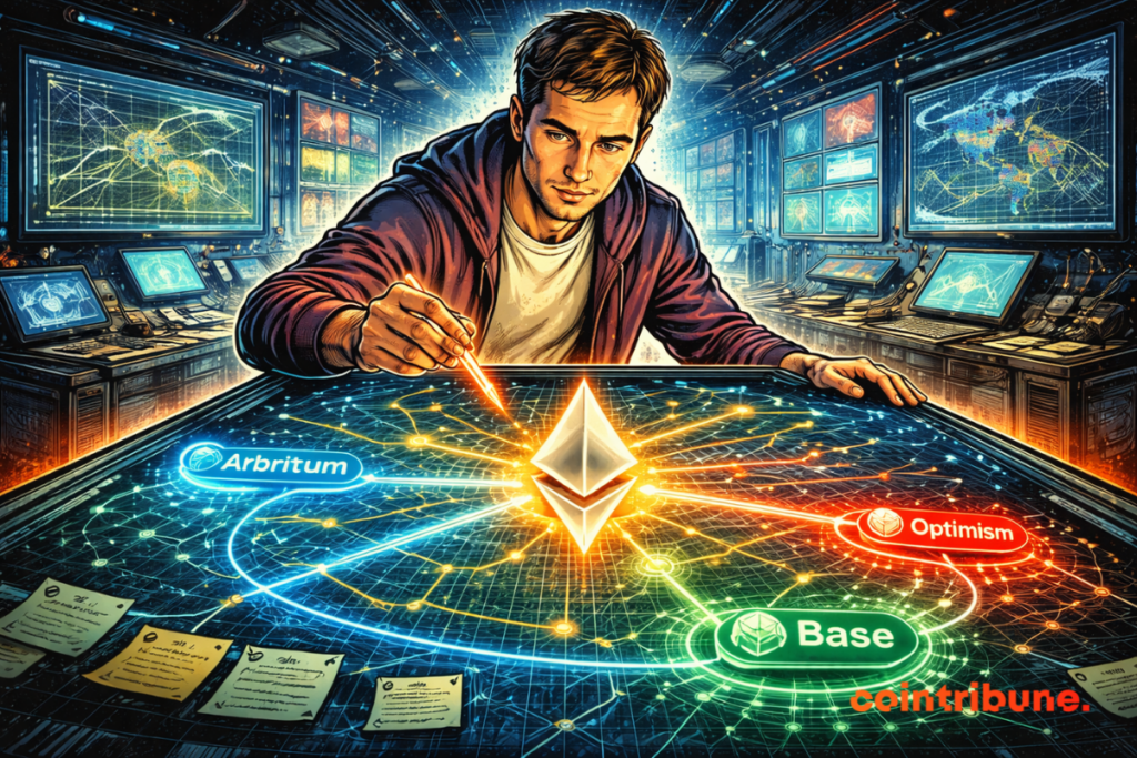 Vitalik is redesigning the Ethereum ecosystem, while L2 logos are each moving toward their own destiny.