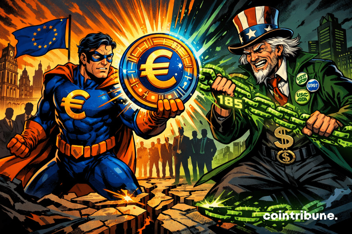 Domination des stablecoins : l’euro affronte le dollar dans un duel numérique explosif
