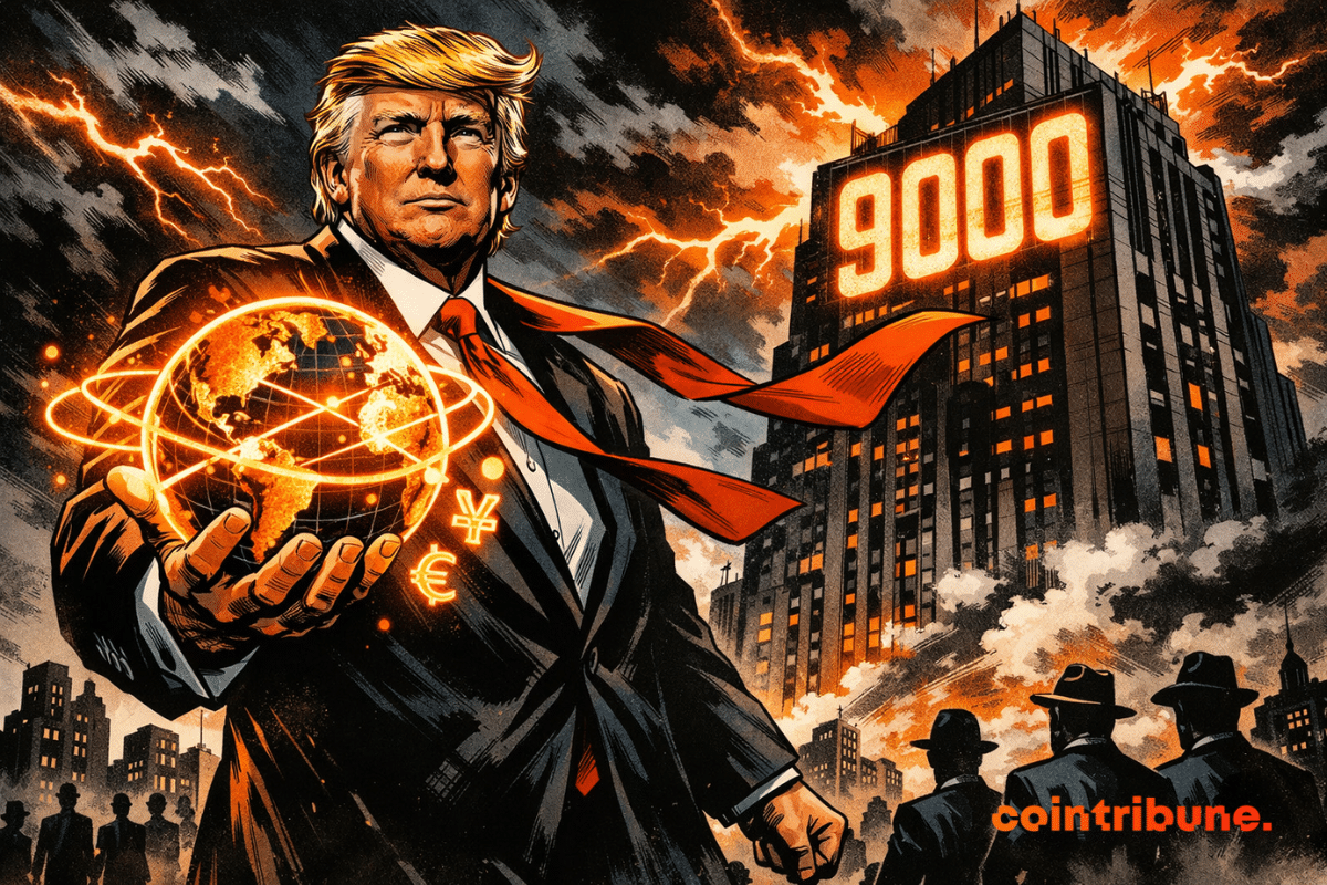 Crypto : Trump domine le globe financier incandescent des 9000