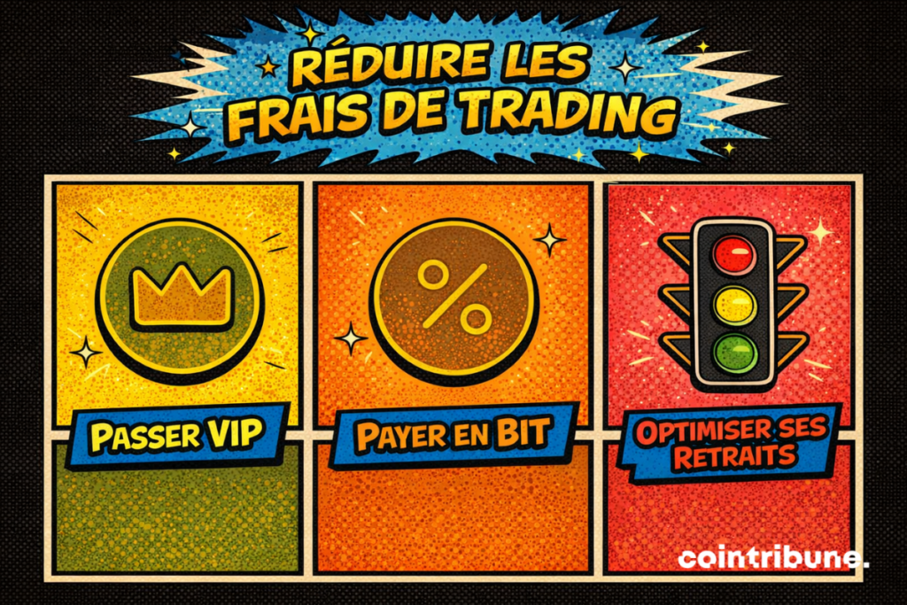 Réduire les frais de trading sur Bybit en passant VIP, en payant en token BIT et en optimisant ses retraits crypto