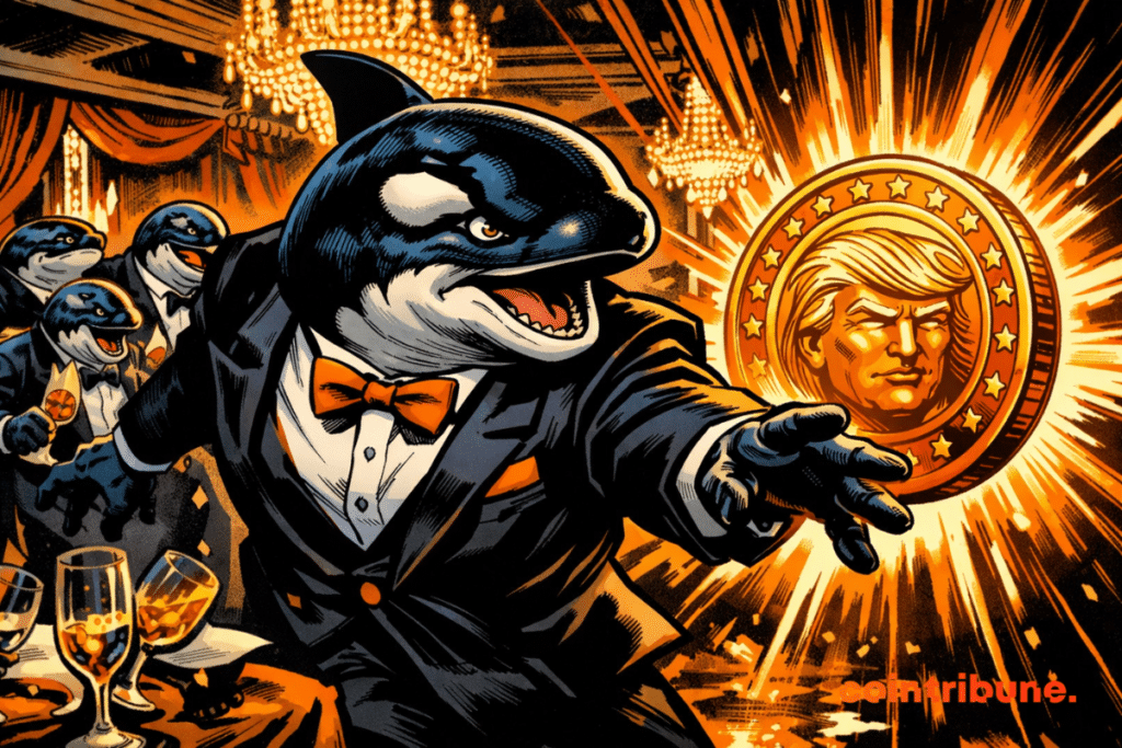 Un aimant à baleines sur la crypto TRUMP.