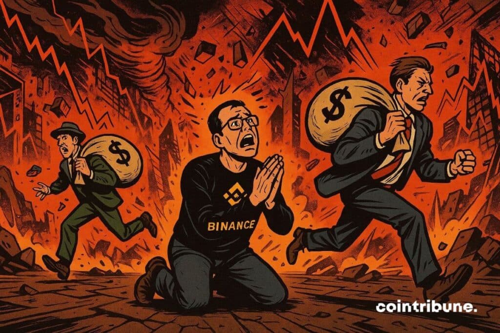Crypto users are leaving the Binance crypto platform, losing billions of dollars in crypto reserves.