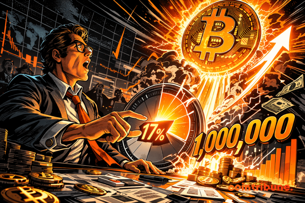 Un Analyste face à un Bitcoin géant déclenché par 17 %.