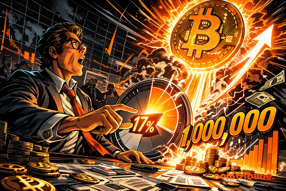 Un Analyste face à un Bitcoin géant déclenché par 17 %.