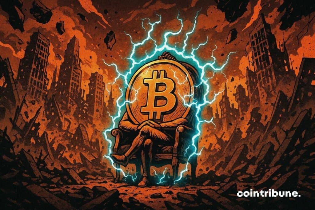 Le Bitcoin qui résiste à une apocalypse d’internet.