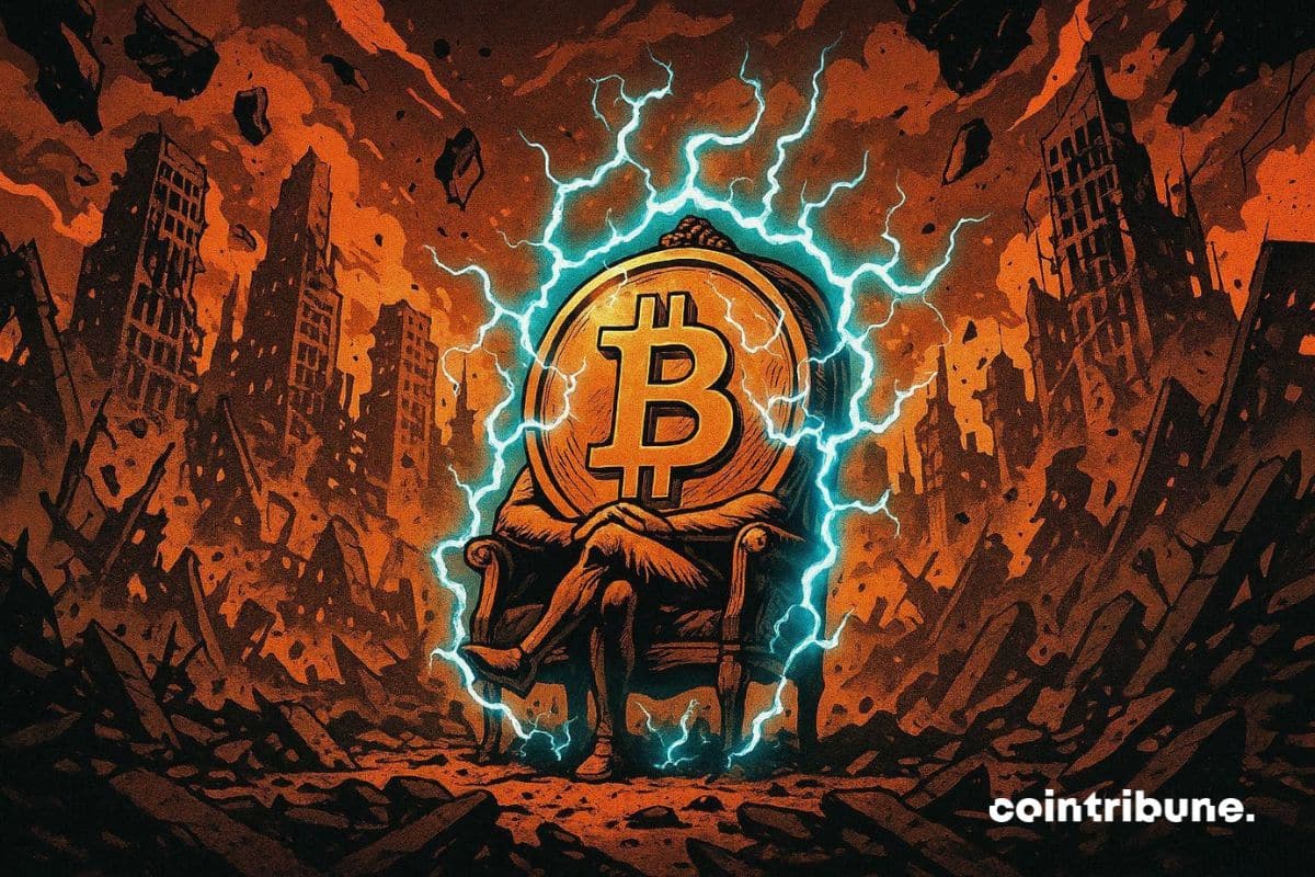 Le Bitcoin qui résiste à une apocalypse d’internet.