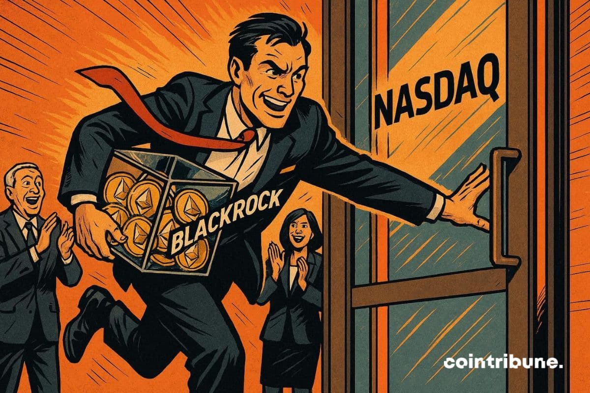 BlackRock is launching on the Nasdaq with Ethereum Staking ETF.