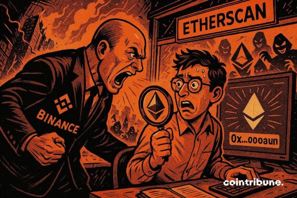 CZ criticizes Etherscan for the explosion of poisoning attacks on Ethereum.