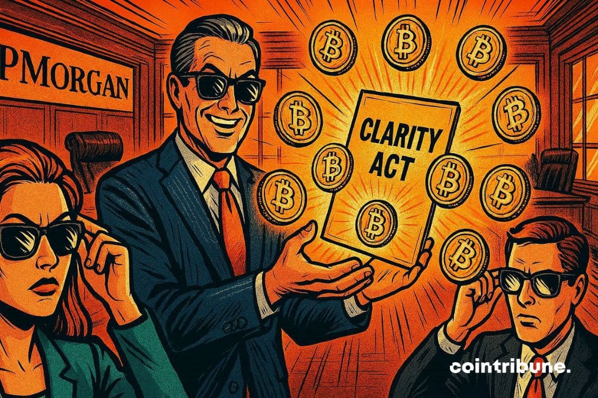 Clarity Act : JPMorgan parie sur une adoption d’ici Mi-2026