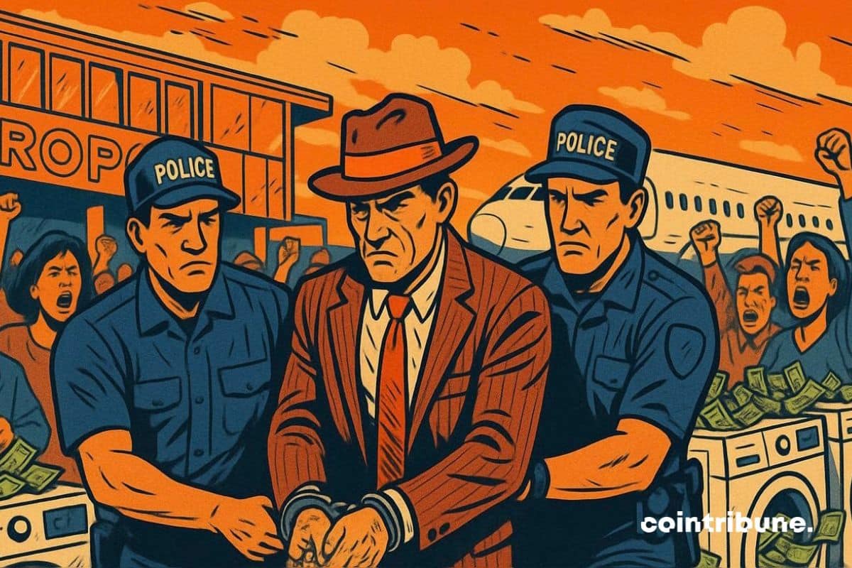 Dark Bank : L’Américain qui a blanchi des millions en crypto extradé en France