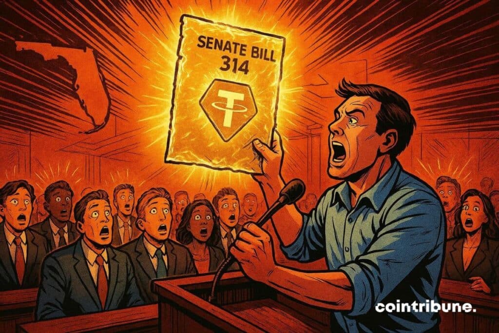 Le Sénat en Floride qui adopte les stablecoins à travers le Senate Bill 314.