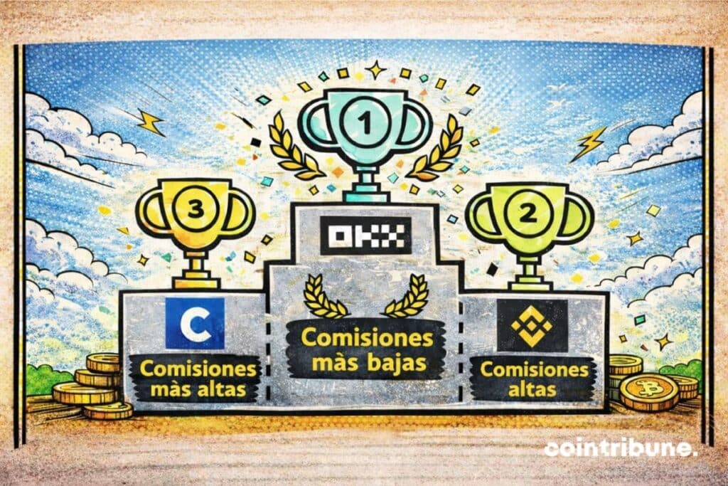 Clasificación de los exchanges cripto según su nivel de tarifas.