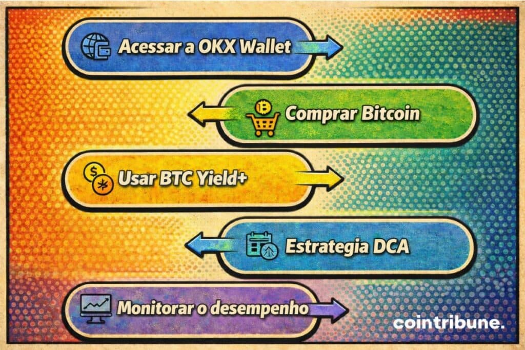 Etapas a seguir para investir em bitcoin na exchange cripto OKX