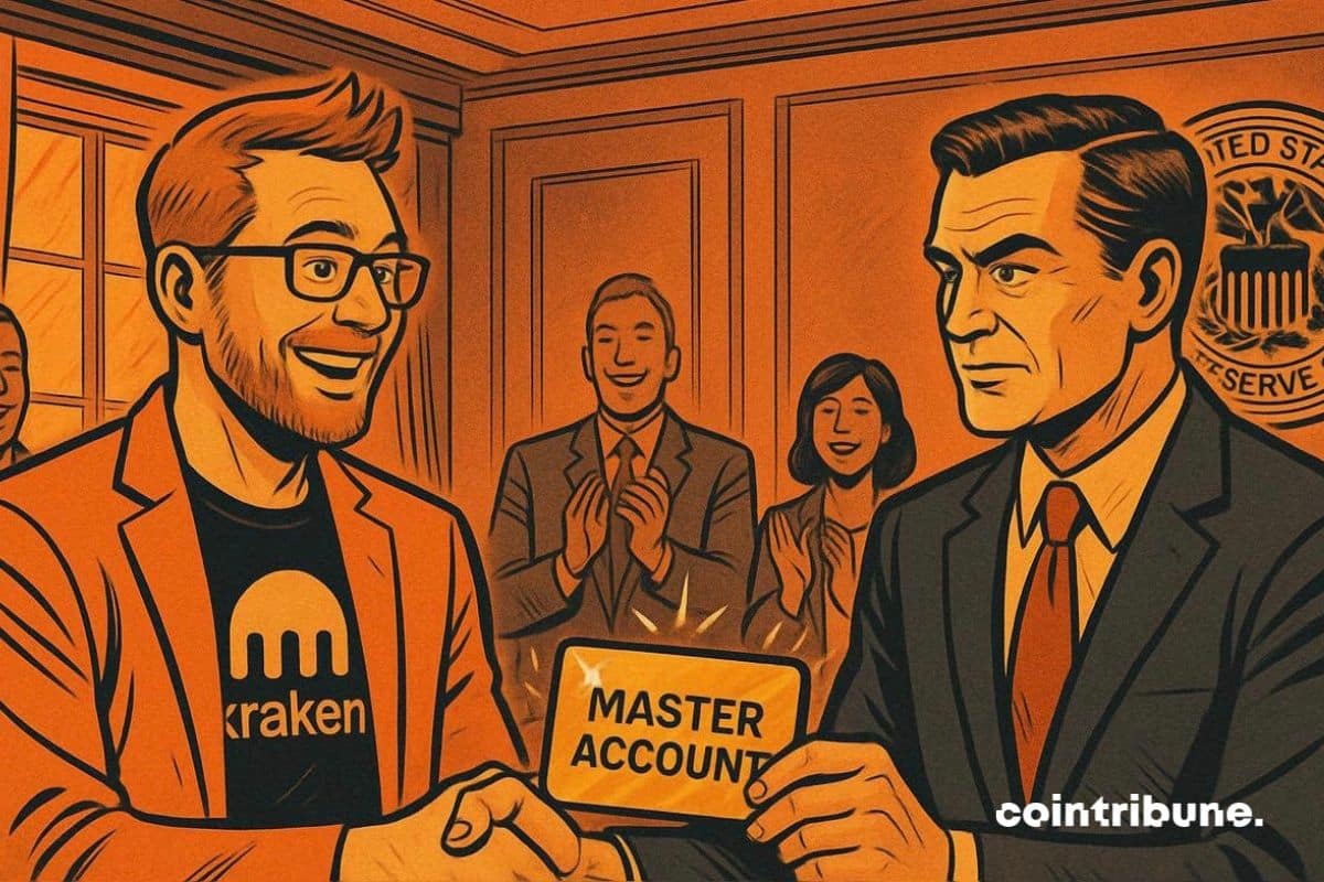 The Kraken crypto platform receives a Master Account from the Fed
