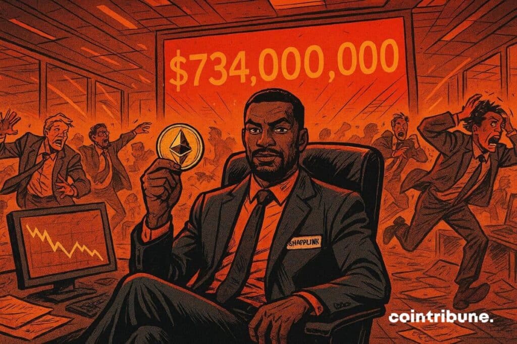 L’entreprise crypto SharpLink qui accumule Ethereum malgré les pertes de 734 millions de dollars.