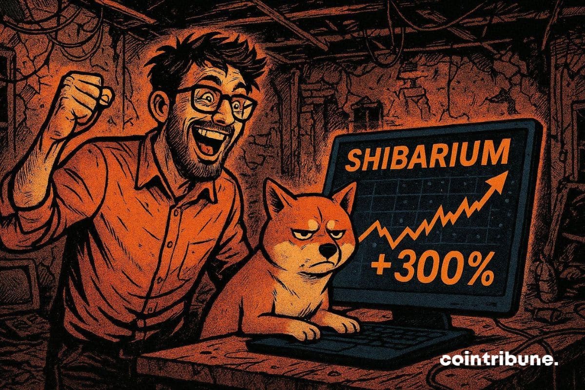 Un développeur Shibarium devant une hausse de 300 % de transactions crypto. Le Shiba Inu est déçu.