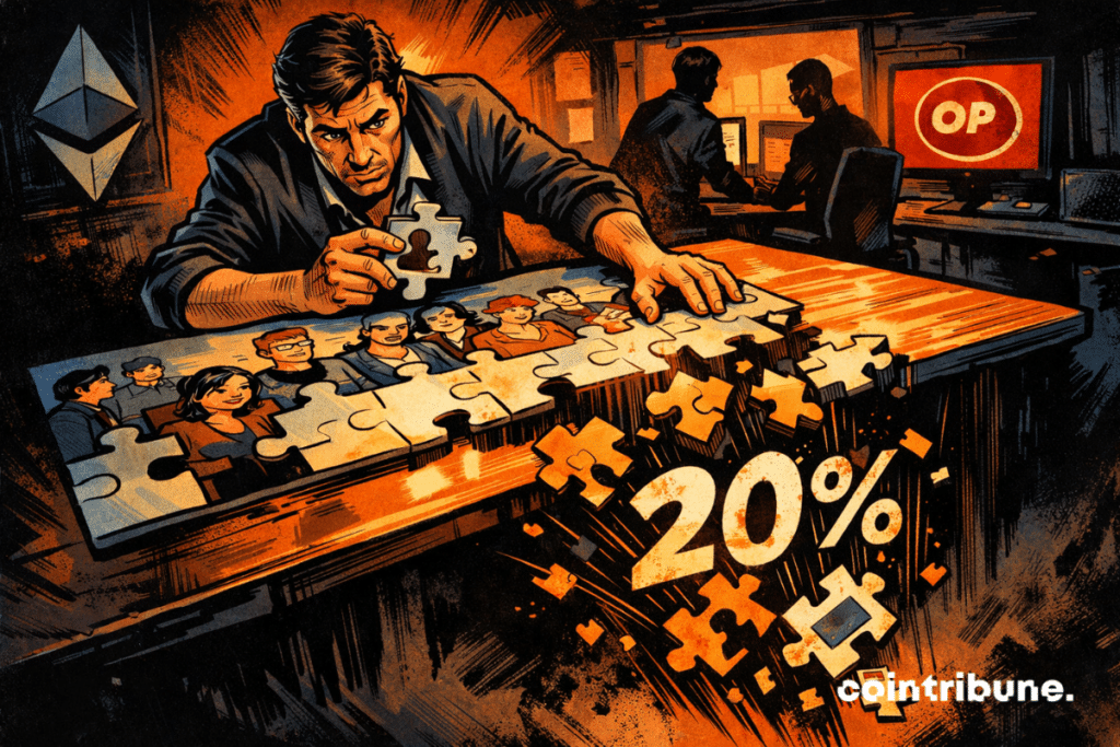 The boss removes the crypto pieces from the puzzle: 20% of the employees disappear in Optimism