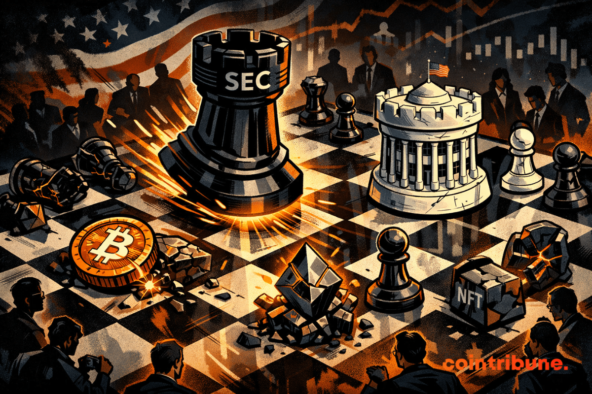 Strategic clash between the SEC and the White House: crypto assets weakened