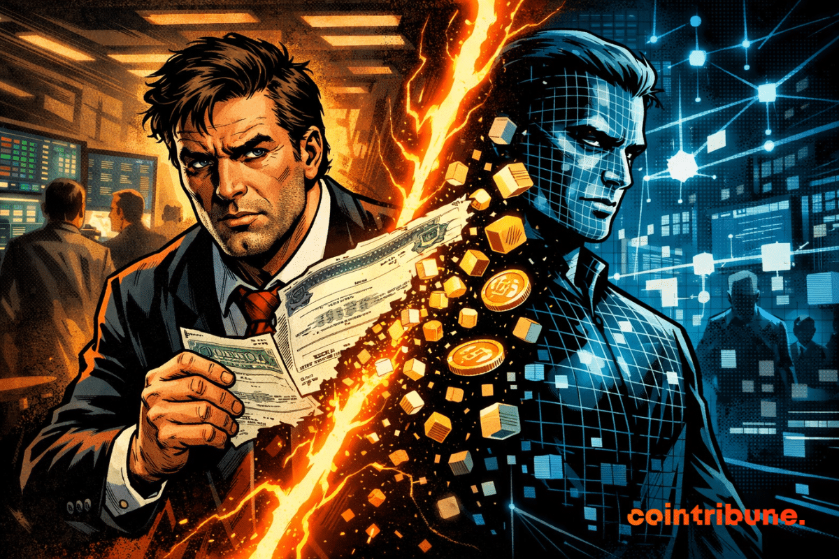 Trader face à la tokenisation, fracture entre finance réelle et digitale