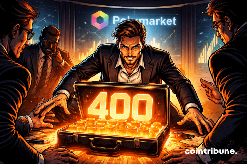 Polymarket negocia una ronda de 400 millones de dólares.