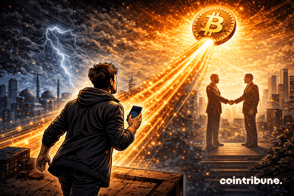 Le Bitcoin remonte tandis que des lignes de tension disparaissent.