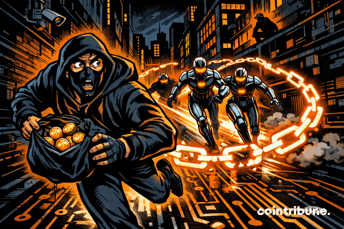 Criminel crypto traqué par des agents d’IA de Chainalysis