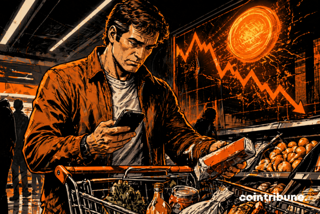 An investor is reducing their spending due to crypto losses.