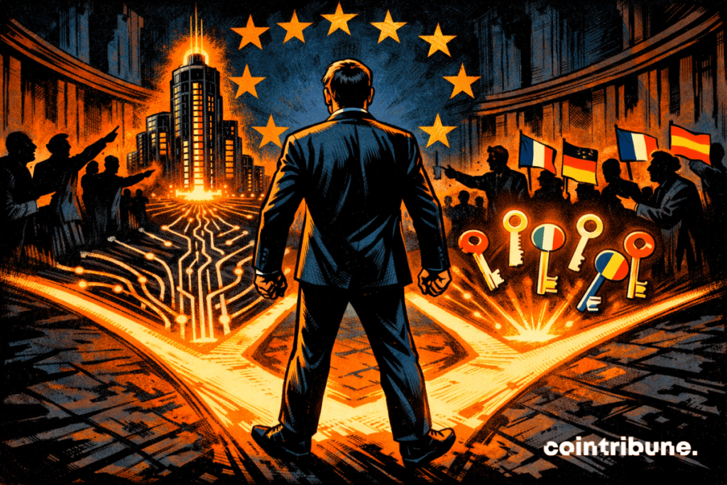 Europe at a crossroads over the future of crypto.