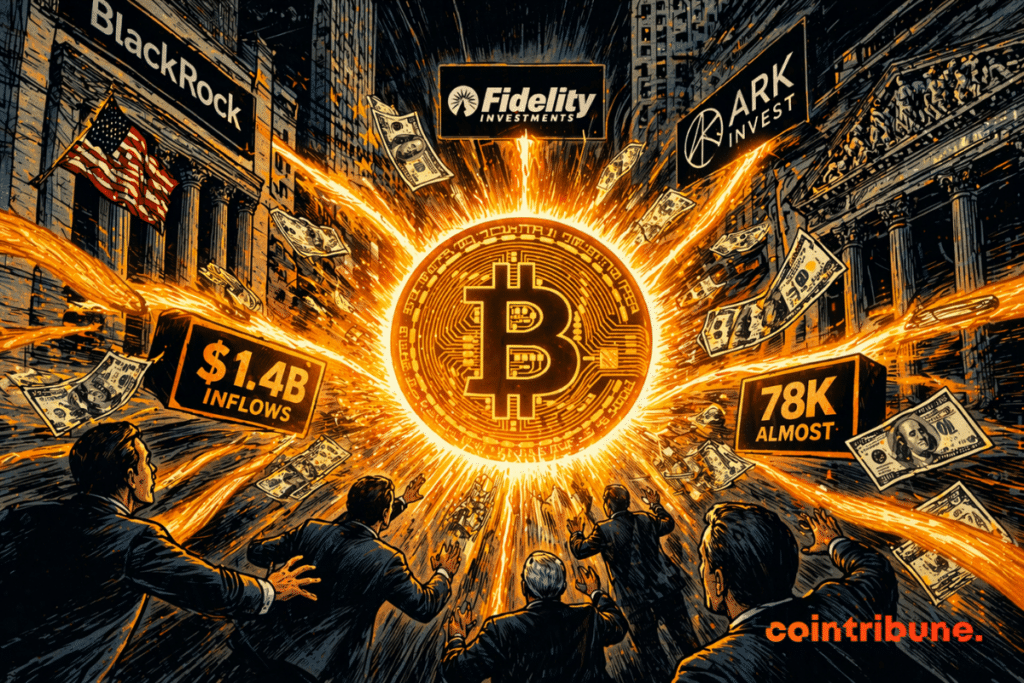 A soaring Bitcoin is drawing massive amounts of capital and investors, while powerful institutions are fueling a massive financial boom around it.